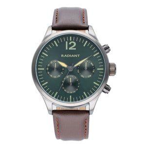Reloj Radiant RA641702 Hombre Analogico Cuarzo con Correa de Cuero