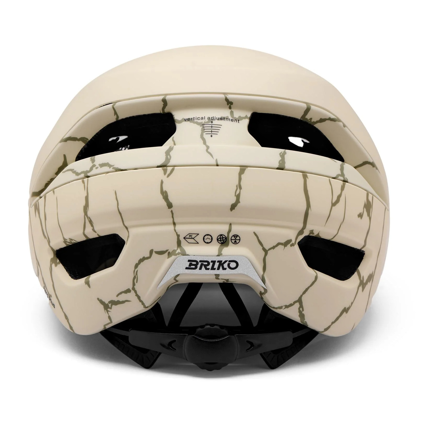 Caschi Briko Uomo Donna Verde Aero Plus