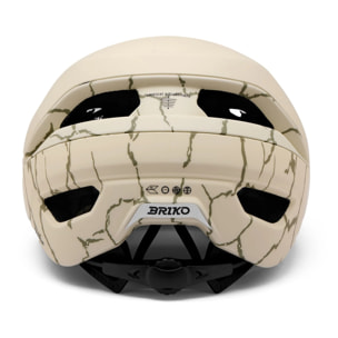 Caschi Briko Uomo Donna Verde Aero Plus