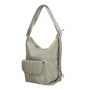 Chicca Borse Borsa a Spalla Grigio