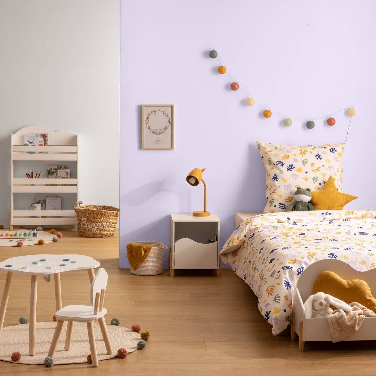 Parure de lit imprimée Billie 140x200 motif organique