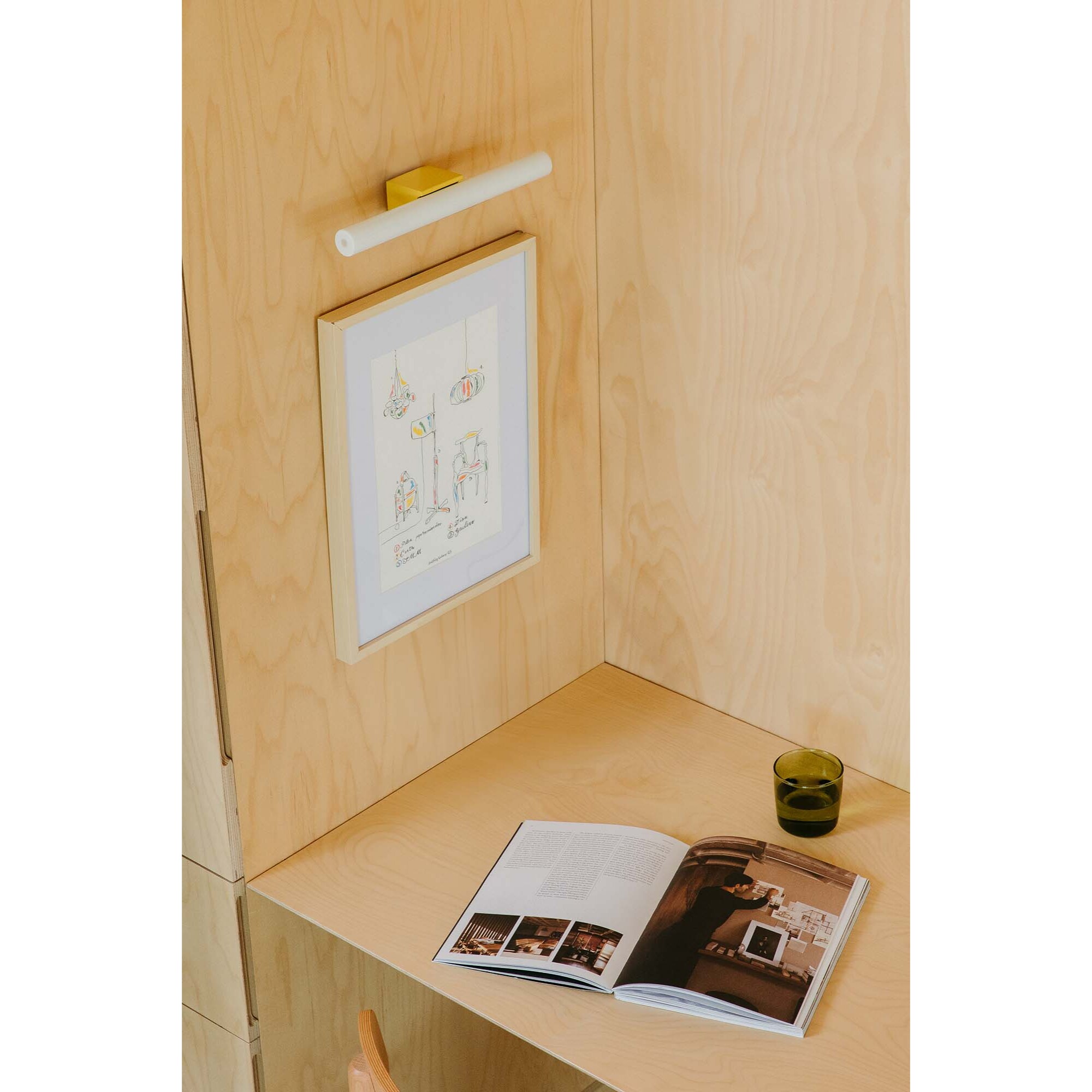 CALMA Applique linestra jaune 5W