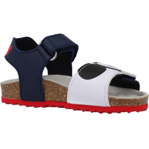 Sandalias Niño de la marca GEOX  modelo B SANDAL CHALKI BOY BLANCO