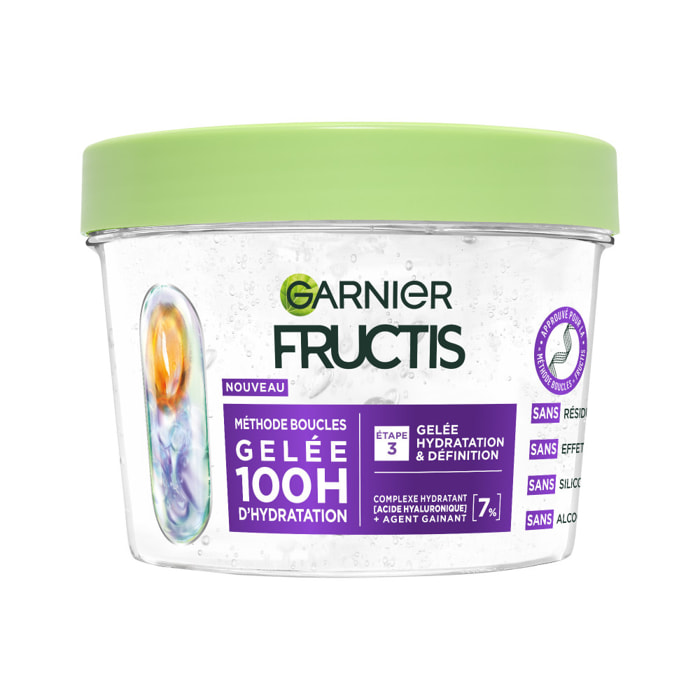 Garnier Fructis Méthode Boucles Gelée Hydratation et Définition 370ml