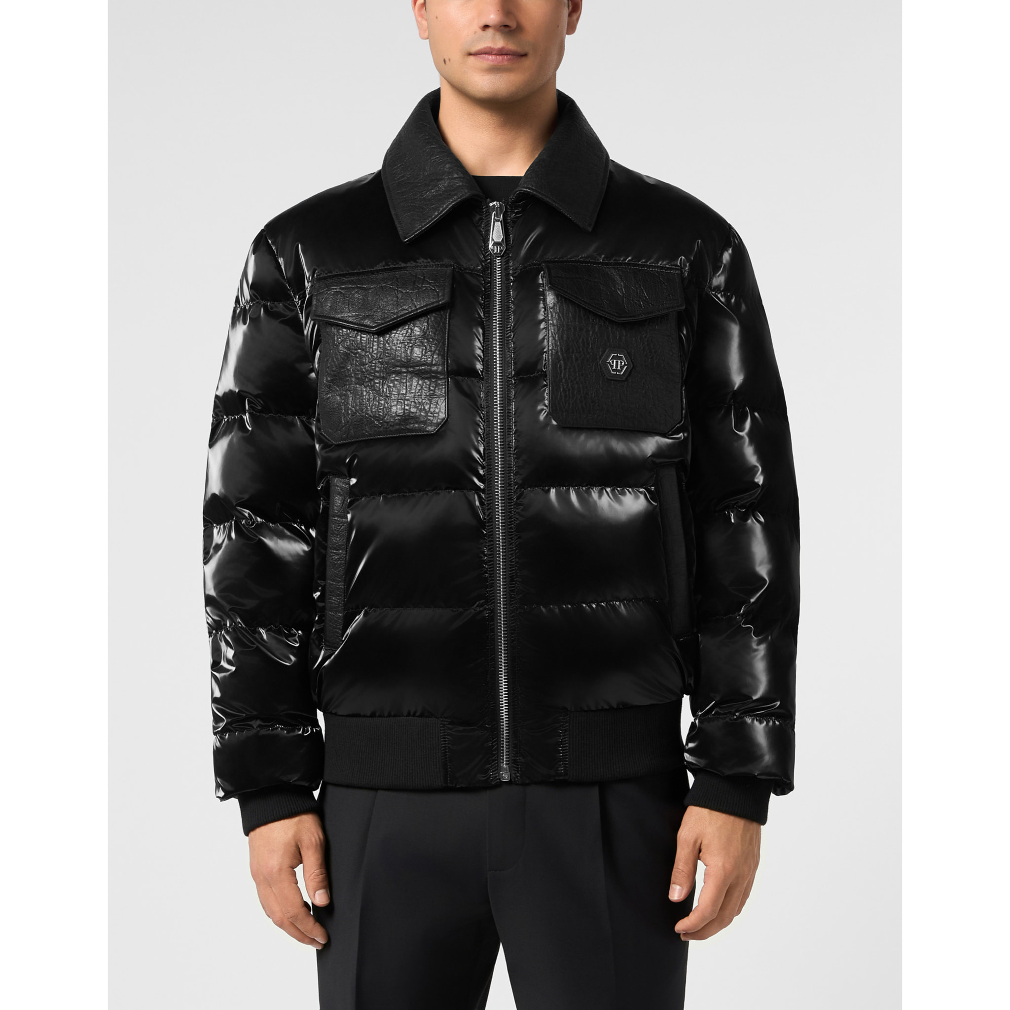 PHILIPP PLEIN Chaqueta de nailon COCCO
