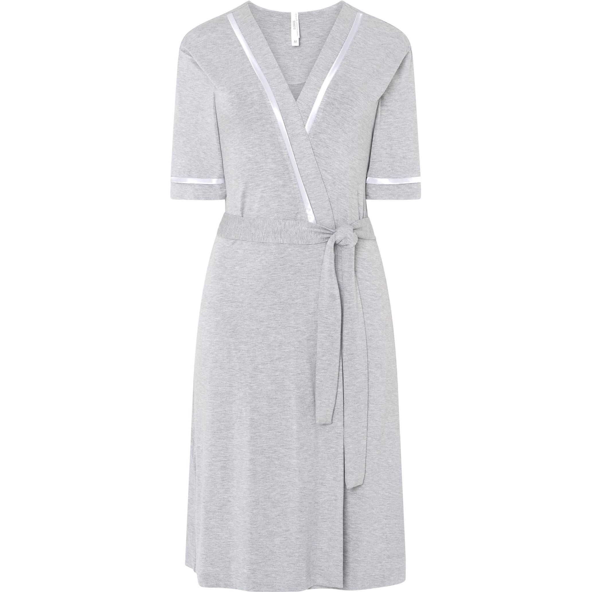 Bata corta mujer vigoré lisa confortable