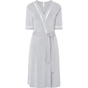 Bata corta mujer vigoré lisa confortable