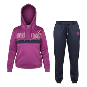 Tuta Homewear Donna SWEET YEARS Felpato