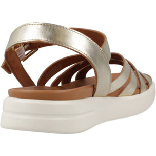 SANDALIAS GEOX D XAND 2S B - METAL.LEA