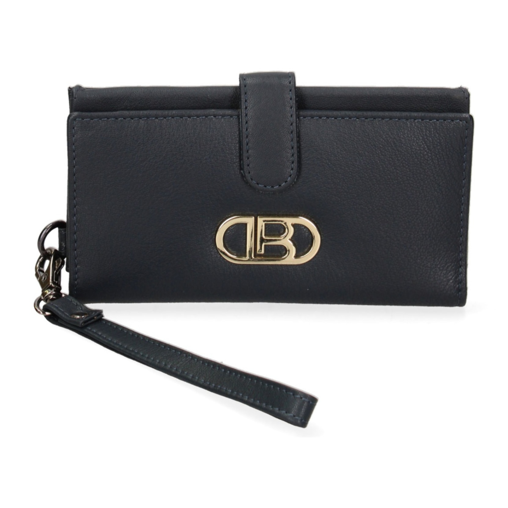 Portafoglio donna in vera pelle - Modello False - Casual - 17.0 x 9.5 x 2.0 cm