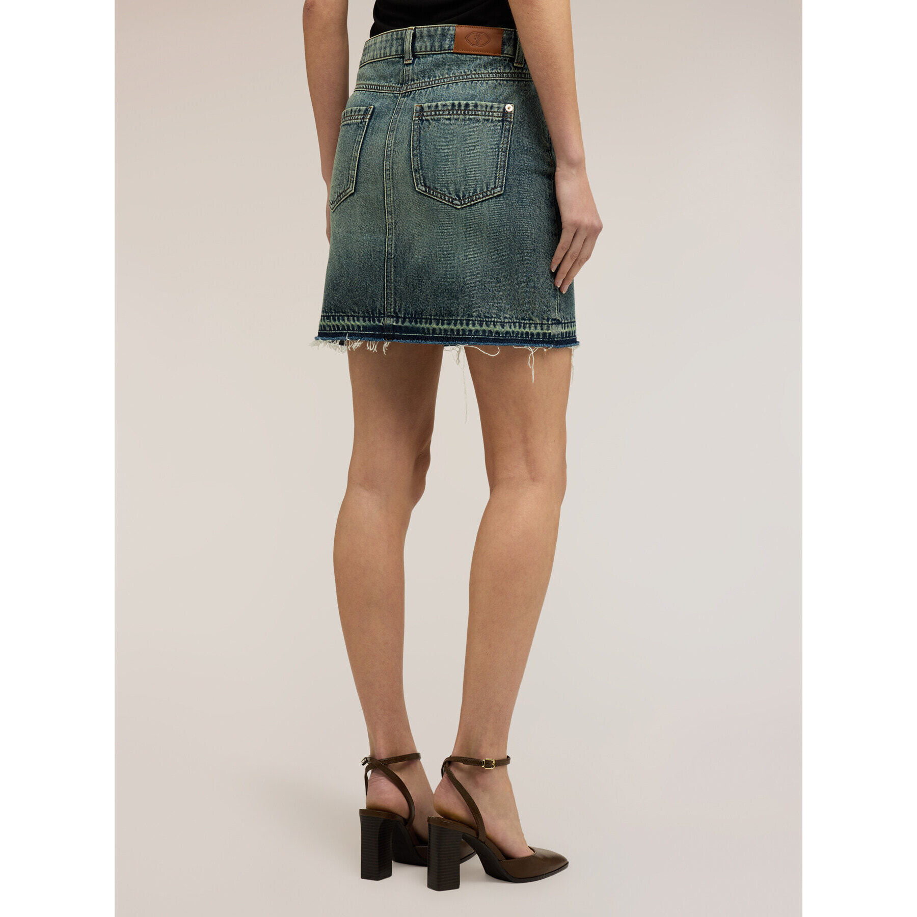 Motivi - Minigonna in denim - Azzurro