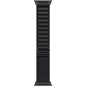 Bracelet APPLE 49 mm Medium  Alpine noir Finition noir