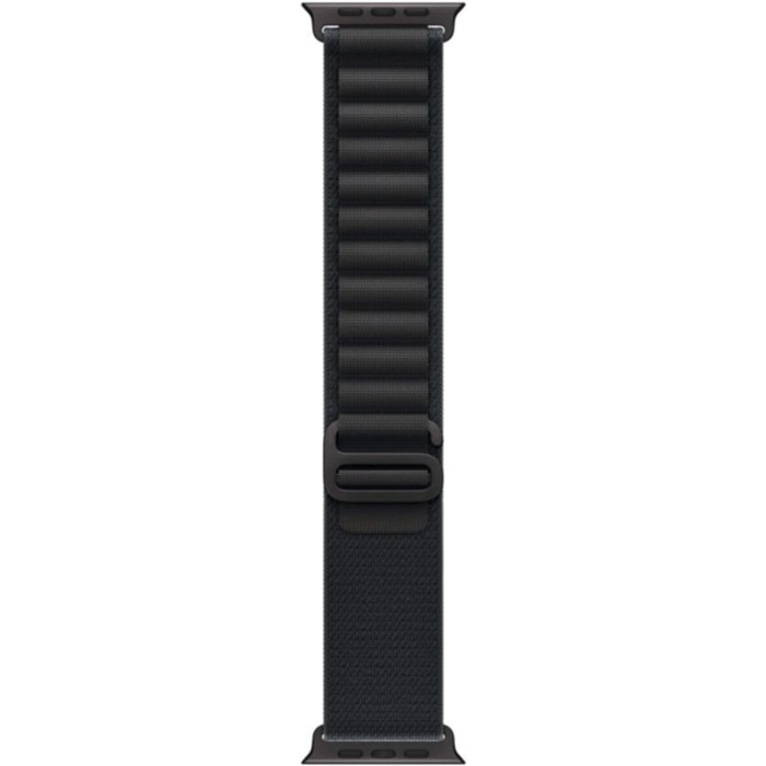 Bracelet APPLE 49 mm Medium  Alpine noir Finition noir
