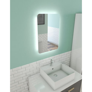 Miroir salle de bain rétroéclairé à LED 40x60x3.5 cm - ATMOSPHERE
