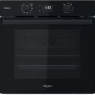 Four encastrable WHIRLPOOL OMSR58RU0B - Pyrolyse - Chaleur pulsée - Porte froide - noir Matt