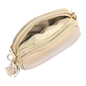 Borsa a tracolla Carla Ferreri Beige