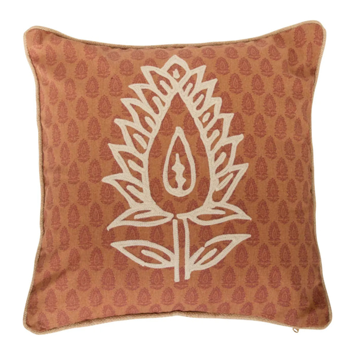 Housse de coussin Sienna 40x40cm rose foncé
