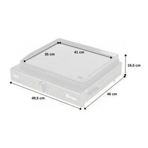 Plancha électrique en fonte OLIANA
