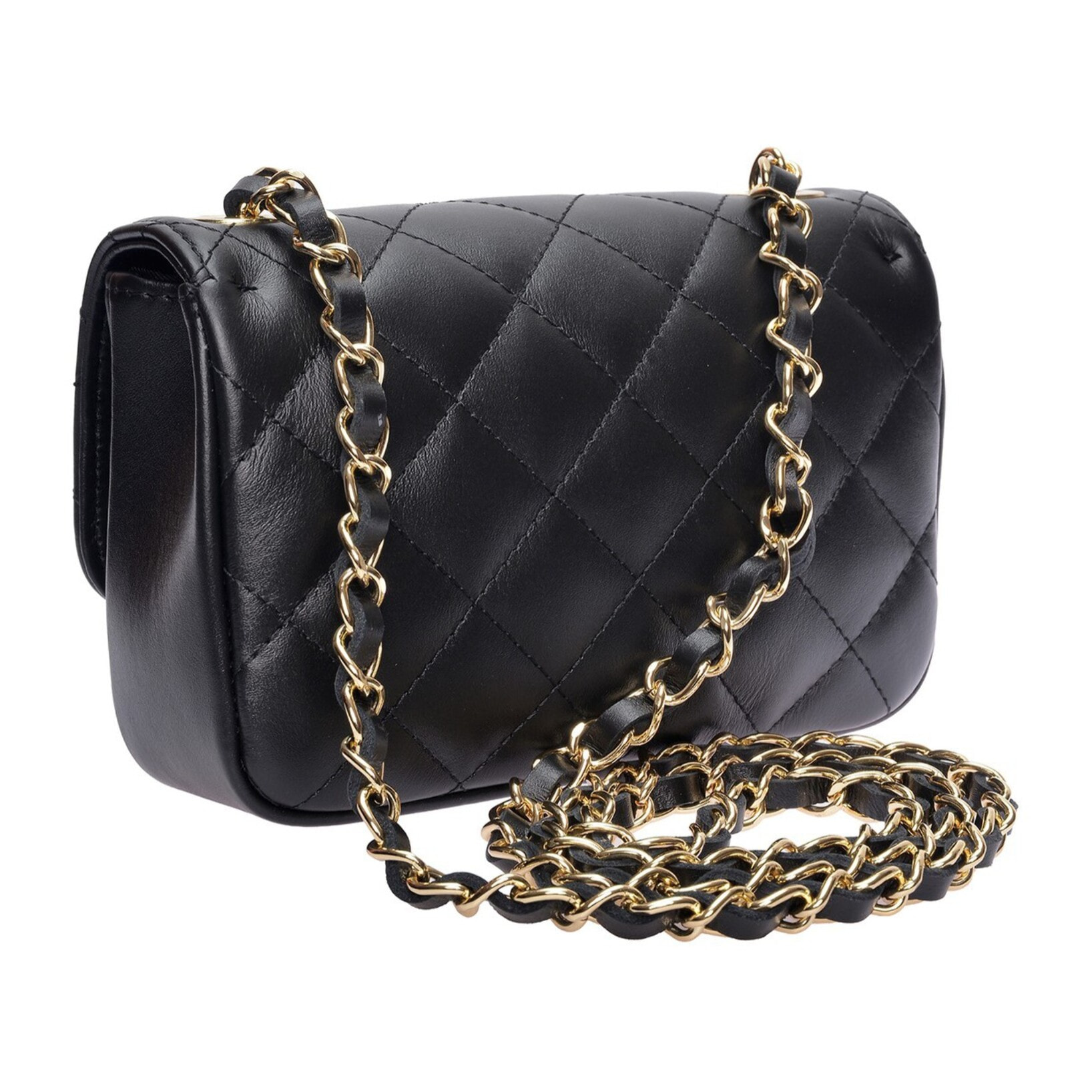 Borsa a spalla Anna Luchini Nero