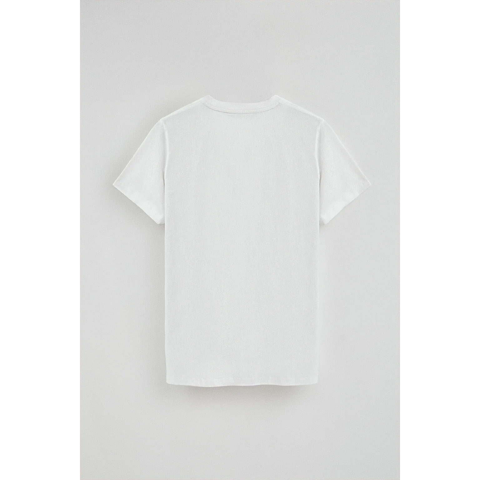 Pack hombre de dos camisetas en azul marino y blanco con cuello redondo y bordado Rigby Go