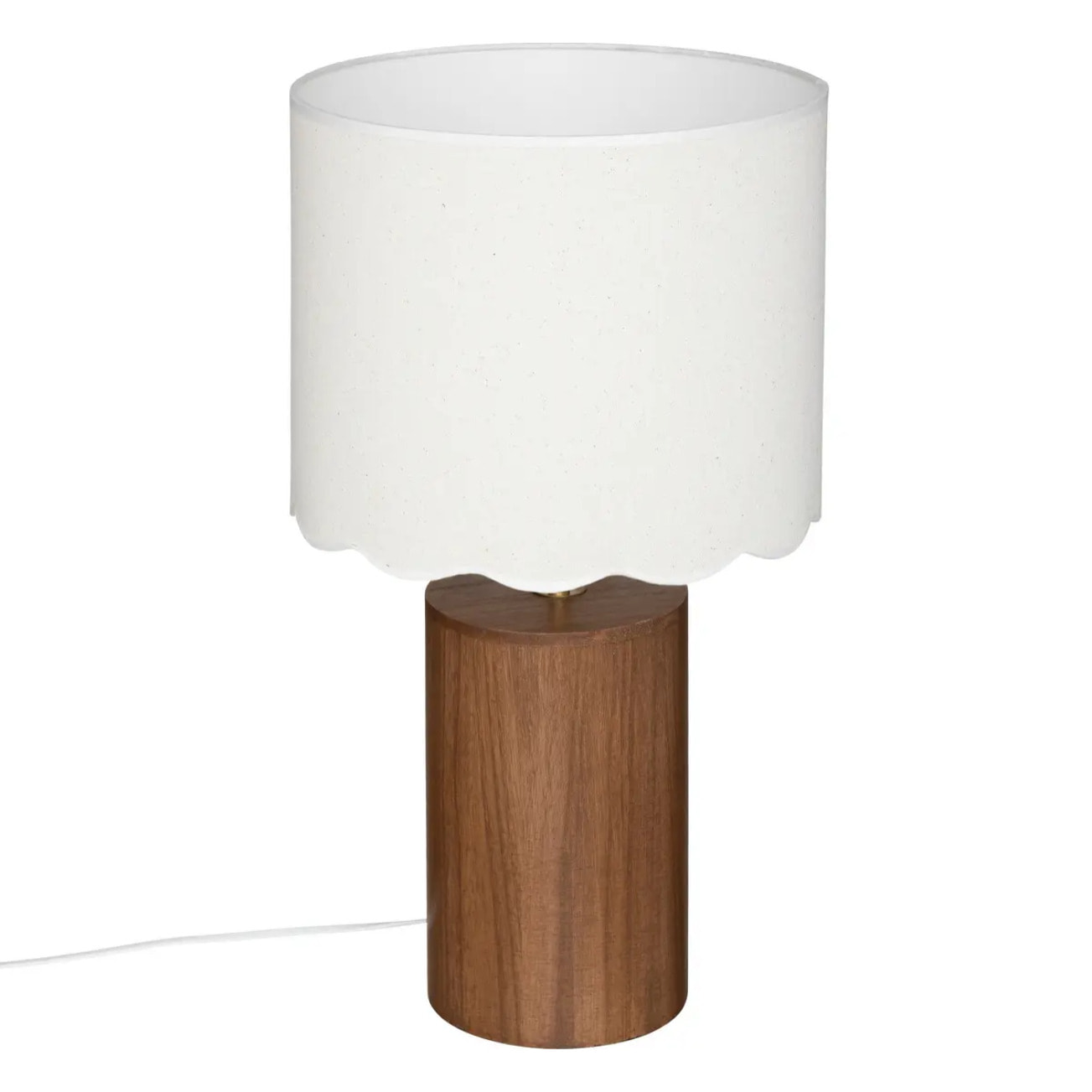 Lampe à poser "Vania" H50cm marron