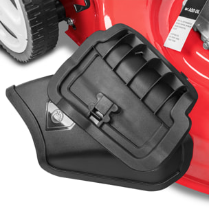 Cortacésped autopropulsado acero 150cc 4cv  arranque eléctrico, 7 posiciones, manillar acolchado GLM770XE GREENCUT