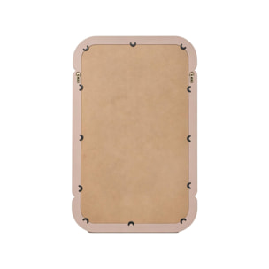 Miroir rectangulaire décor bois 106cm VOLT