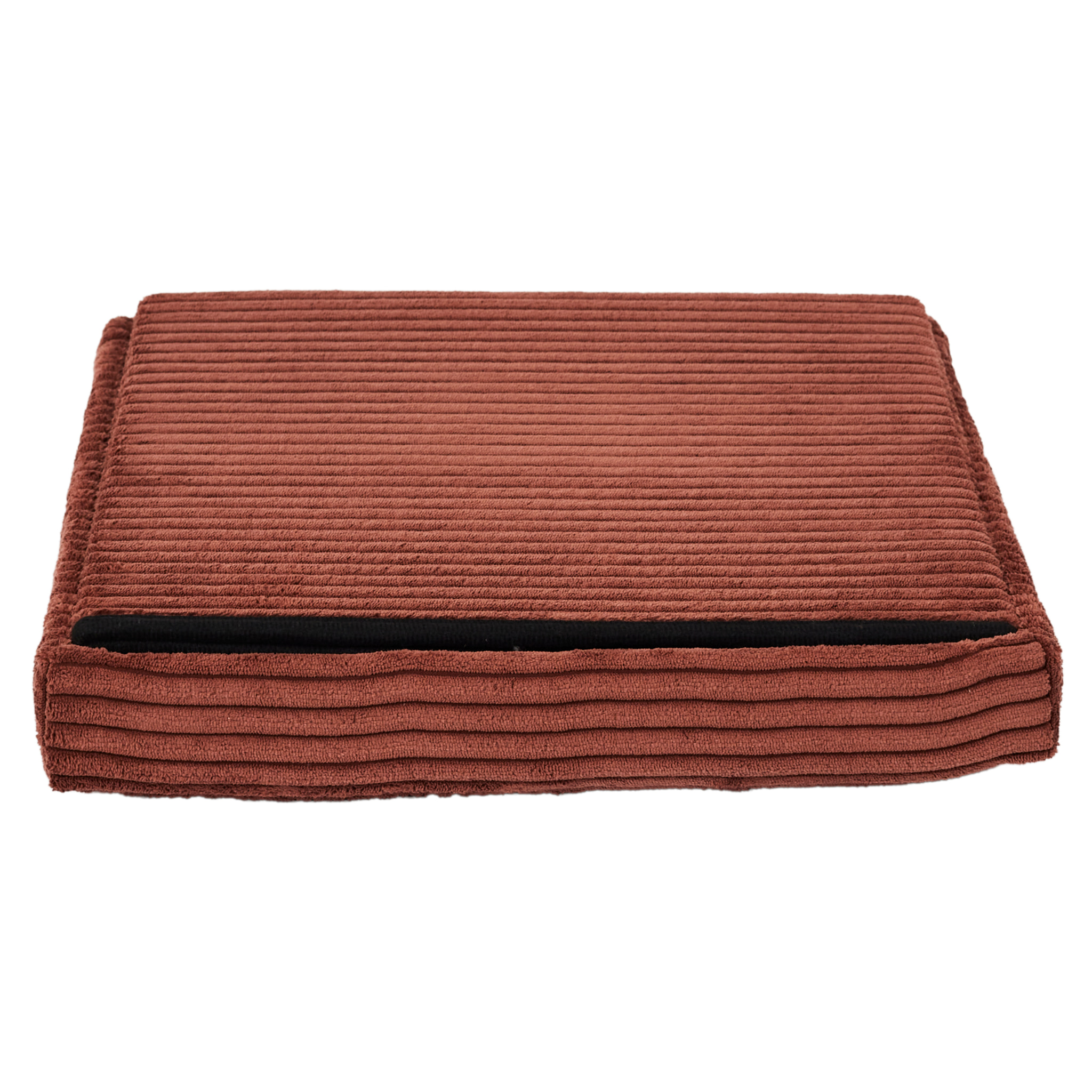 Coffre Pouf Pliable Cotele Scott Terra