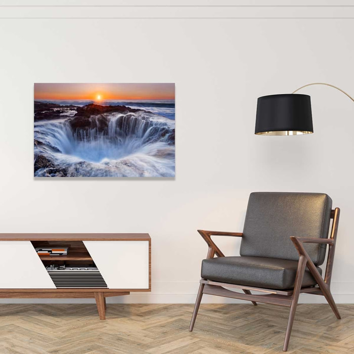 Tableau Le puit de Thor en Oregon Tableau alu Dibond
