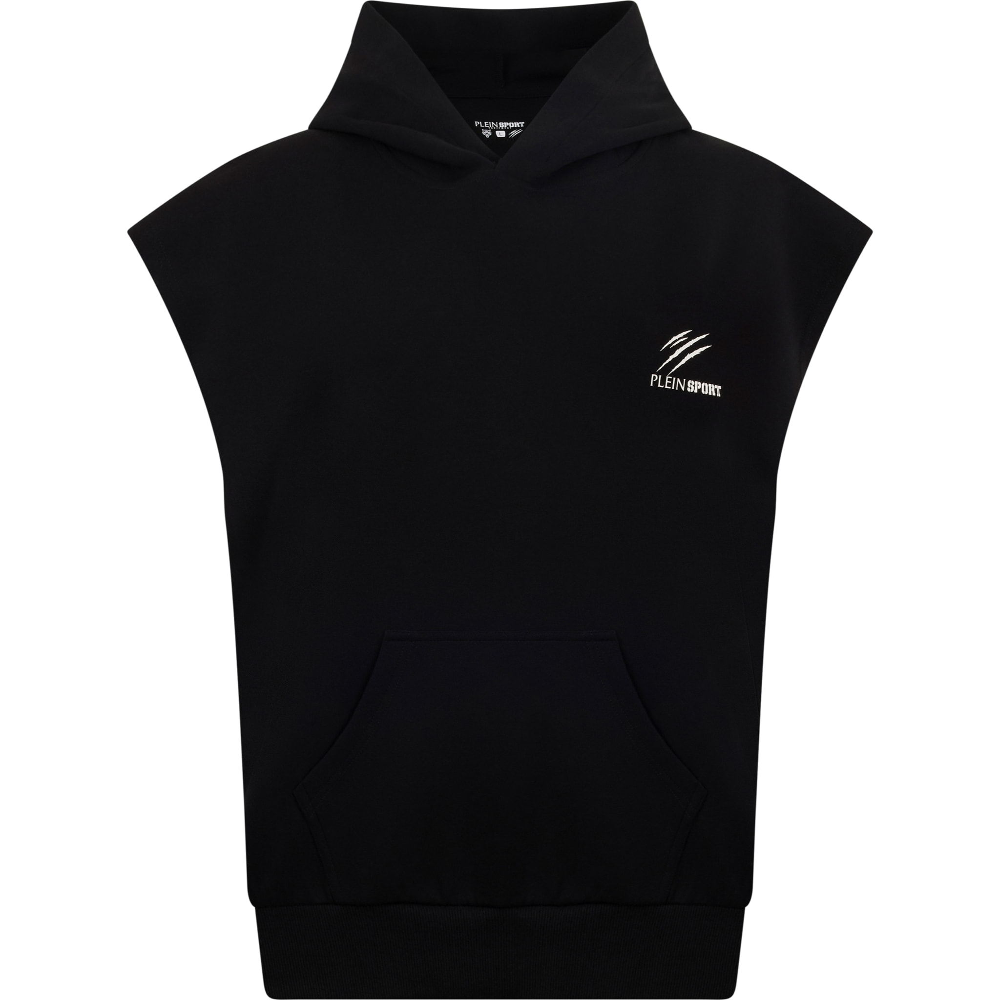 PLEIN SPORT Pique Hoodie Vest Icon