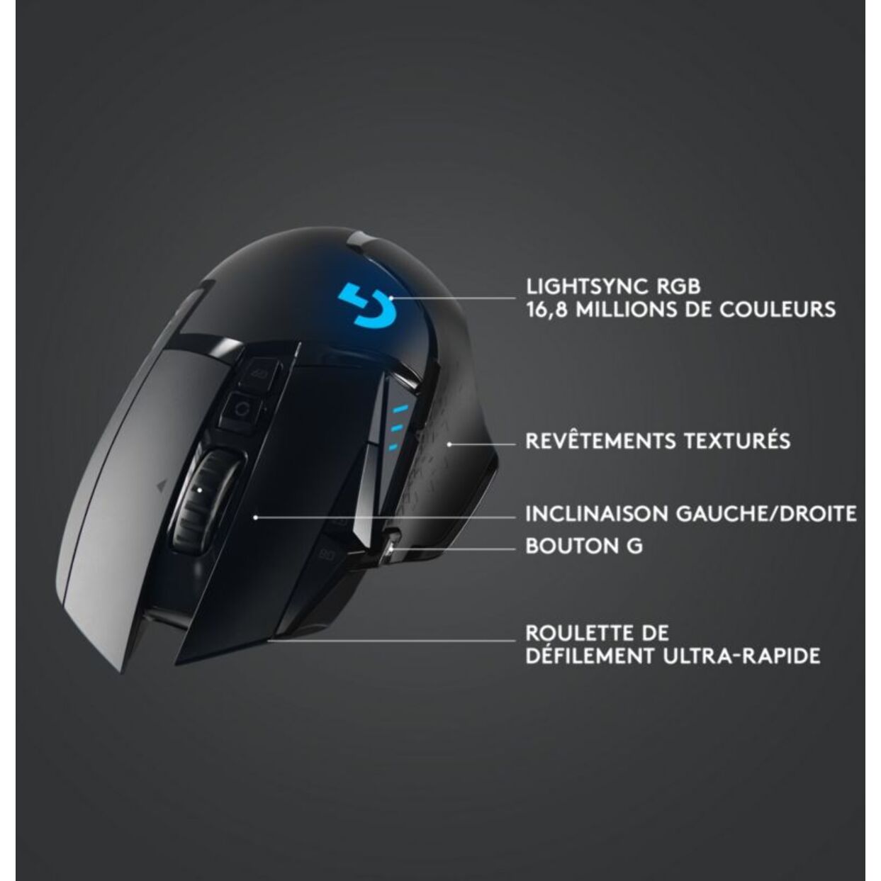 Souris Gamer Sans Fil LOGITECH G502 Lightspeed