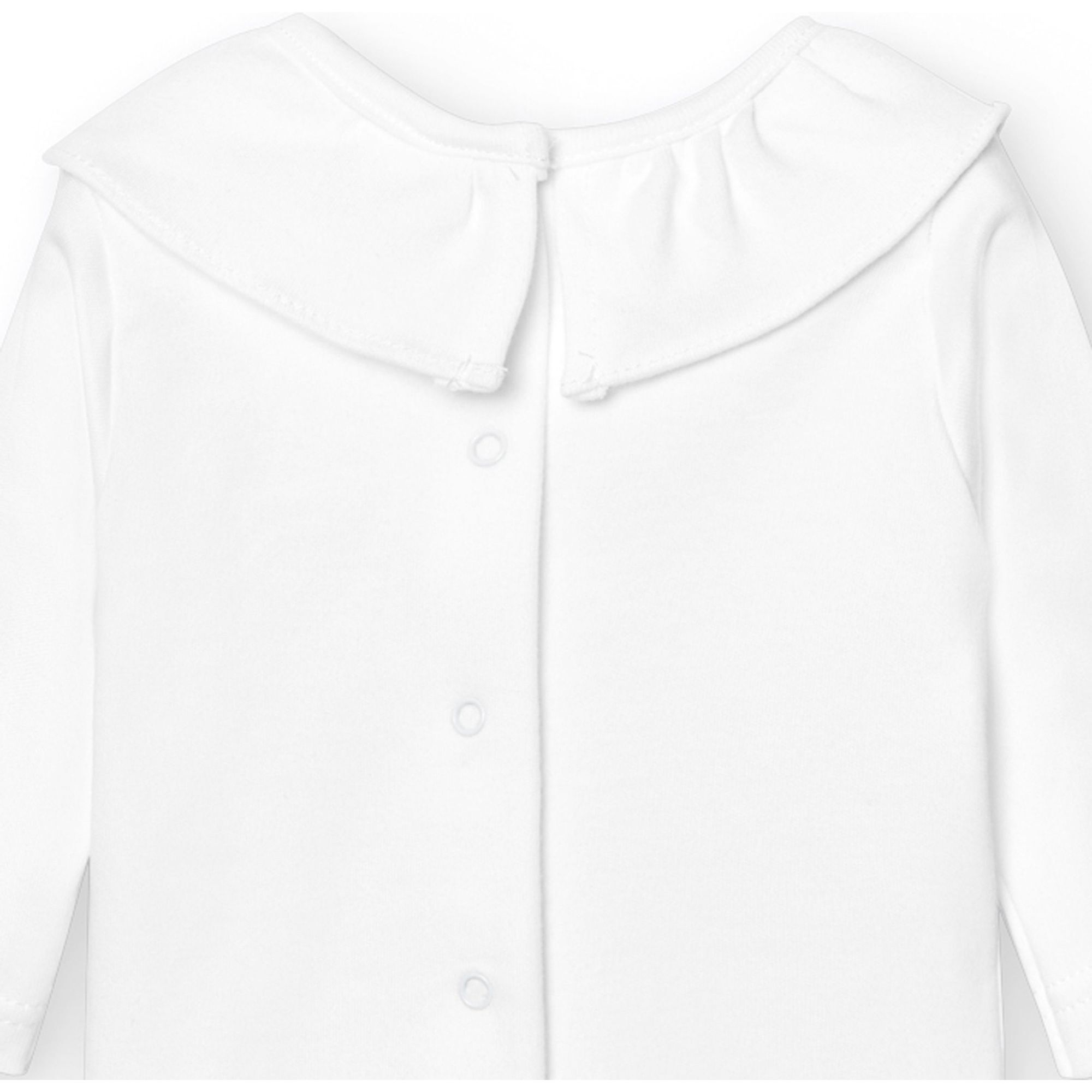 Body bebé manga larga cuello volante