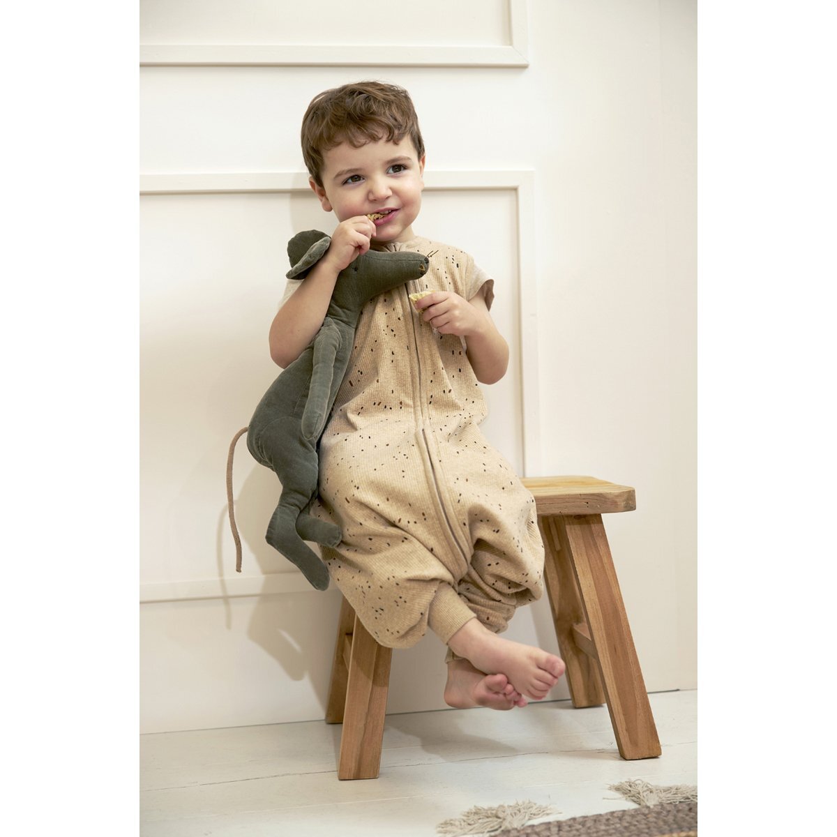 Pijama S/M Canalé Tog 0.5 Me-Rib Mini Spot