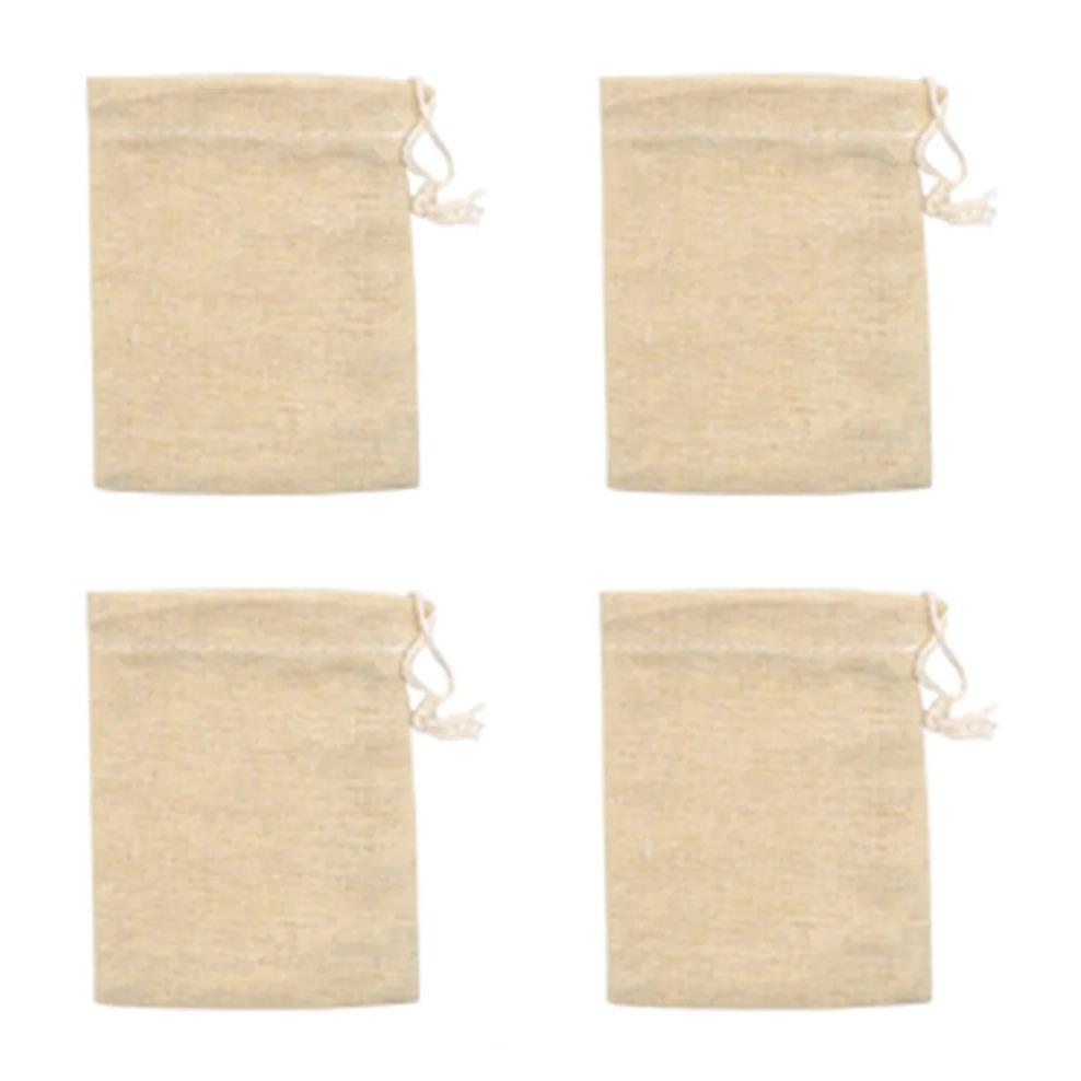 20 Sachets En Mousseline De Coton 7x9 Cm | Avec Cordon Coulissant | Réutilisables Pour Thé, épices, Bijoux, Cadeaux... - 7