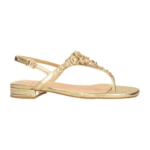 Sandali Donna Tata Italia Dorato