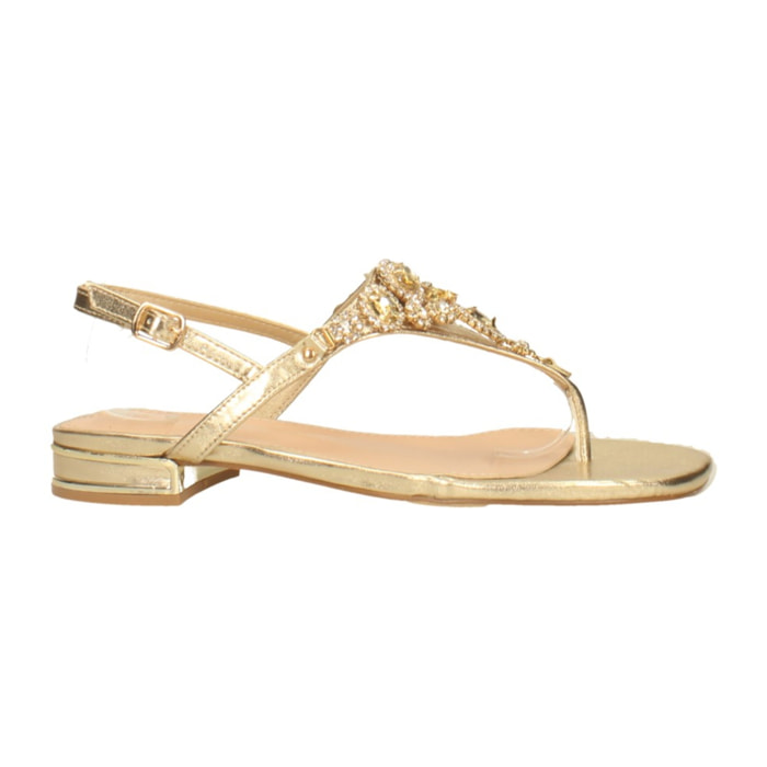 Sandali Donna Tata Italia Dorato