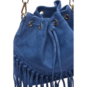 Borsa a tracolla Anna Luchini Blu