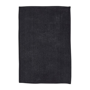 Tapis de bain Bubble uni ESSENTIAL gris anthracite