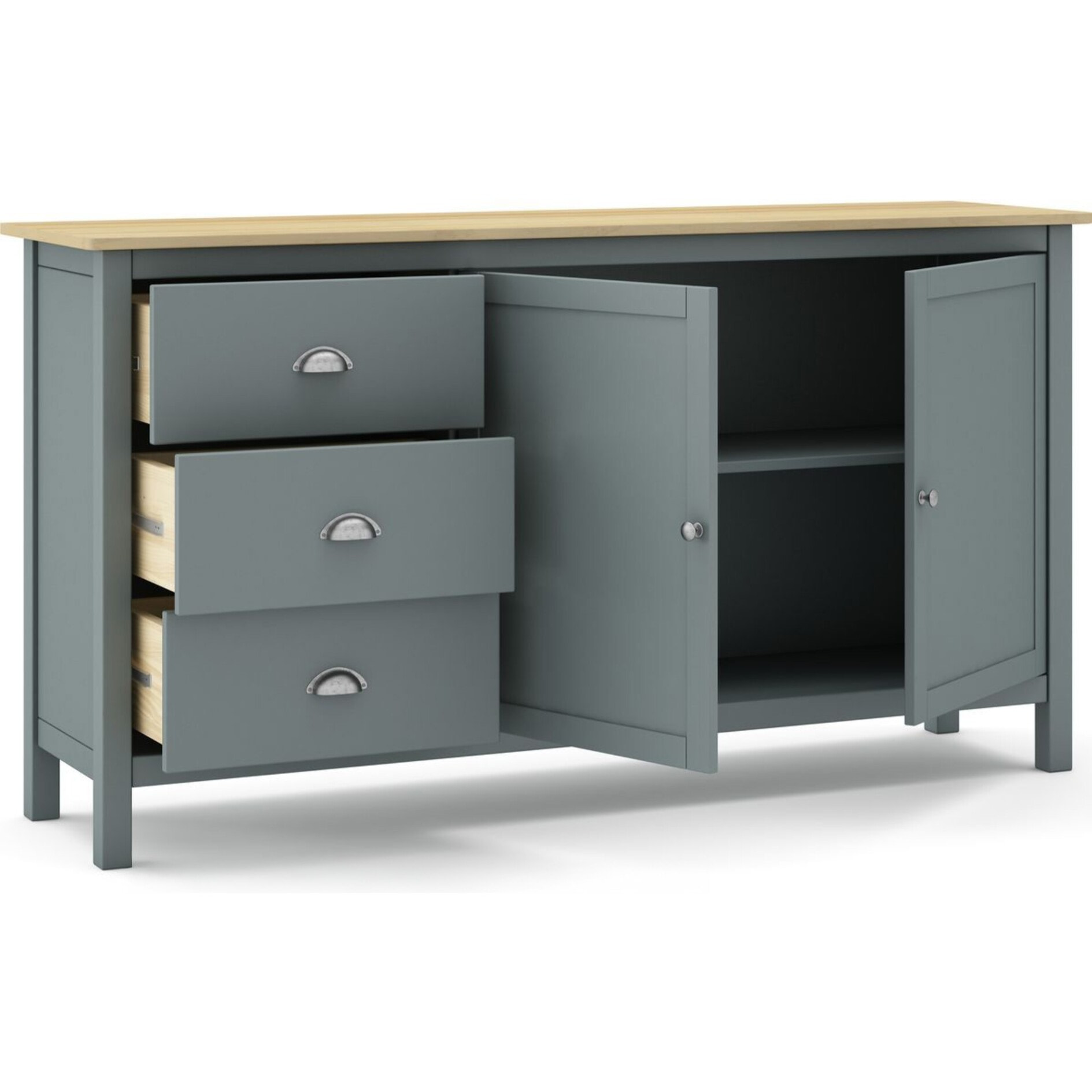 Buffet 2 portes et 3 tiroirs - MACHA