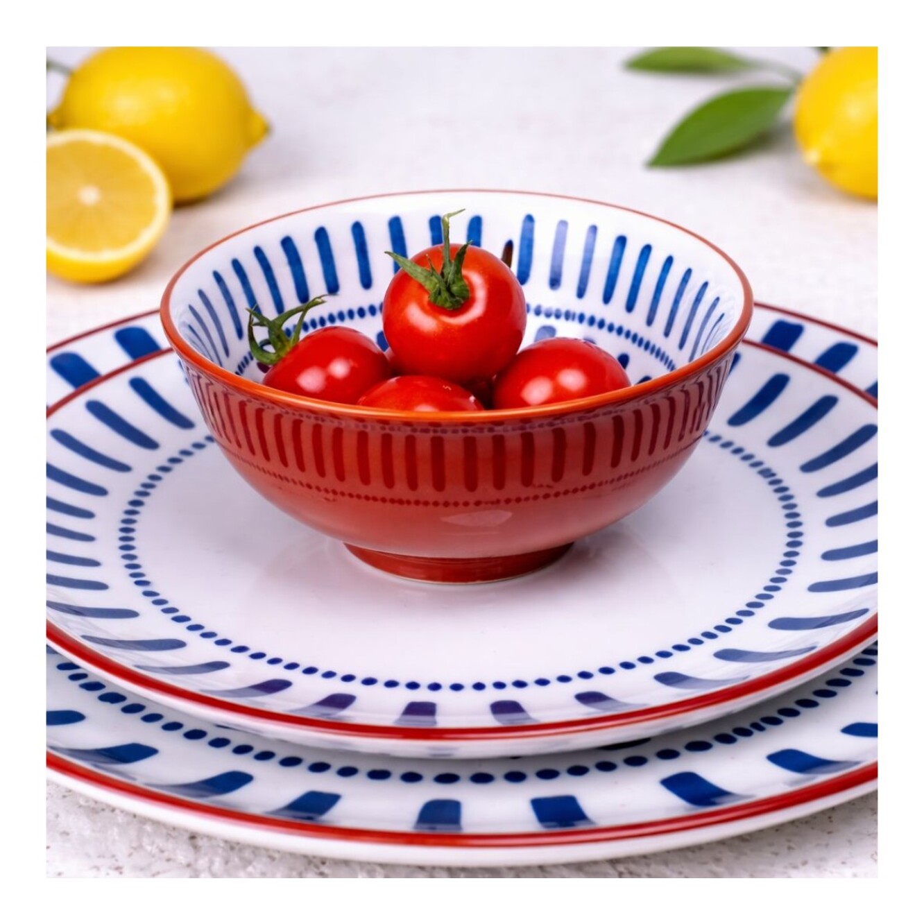 Lot de 6 petits bols, SANTORIN