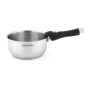 Set 7 pièces amovible inox 18 8 induction