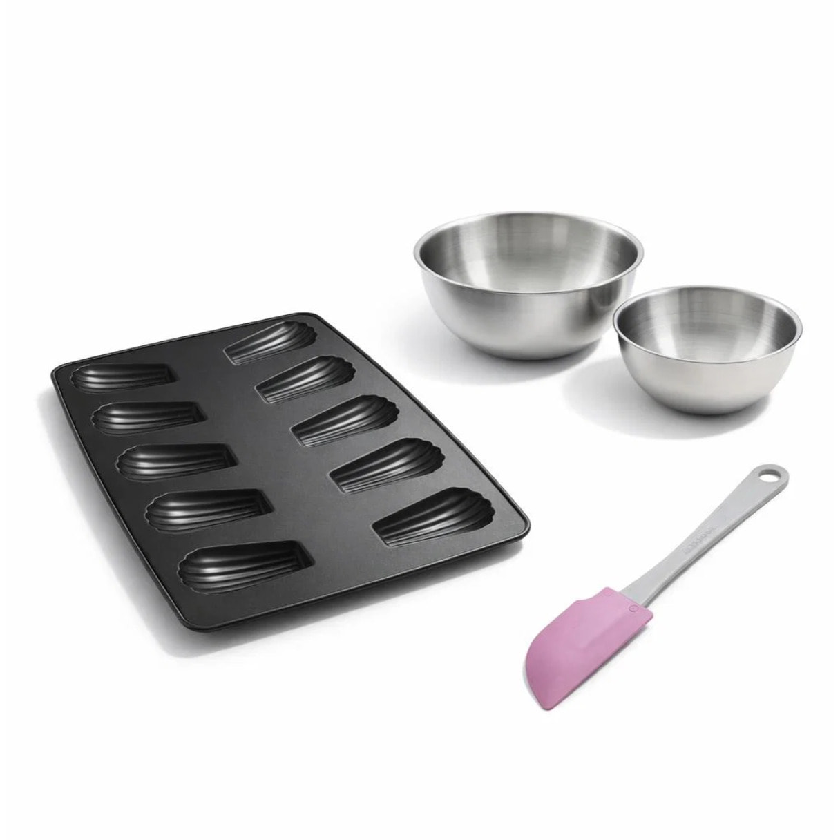 Set de 4 ustensiles de pâtisserie moule à gâteaux bols et spatule Spécial crountries Spécial crountries Zenker  Spécial crountries