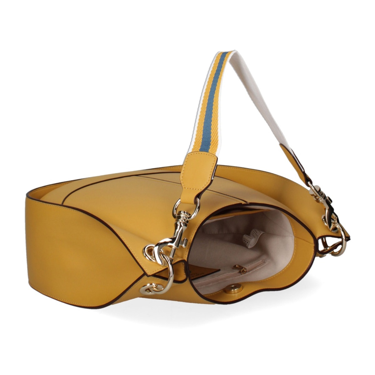 Borsa a spalla da donna - Modello False - 100% pelle riciclata - 30.0 x 26.0 x 10.0 cm