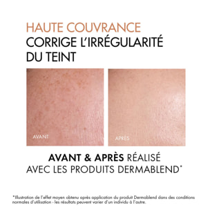 N°45 Gold - Fond de Teint Correcteur 16H - 30 ml