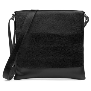 Agnadello Borsa Messenger Donna. Pelle autentica Dollaro.