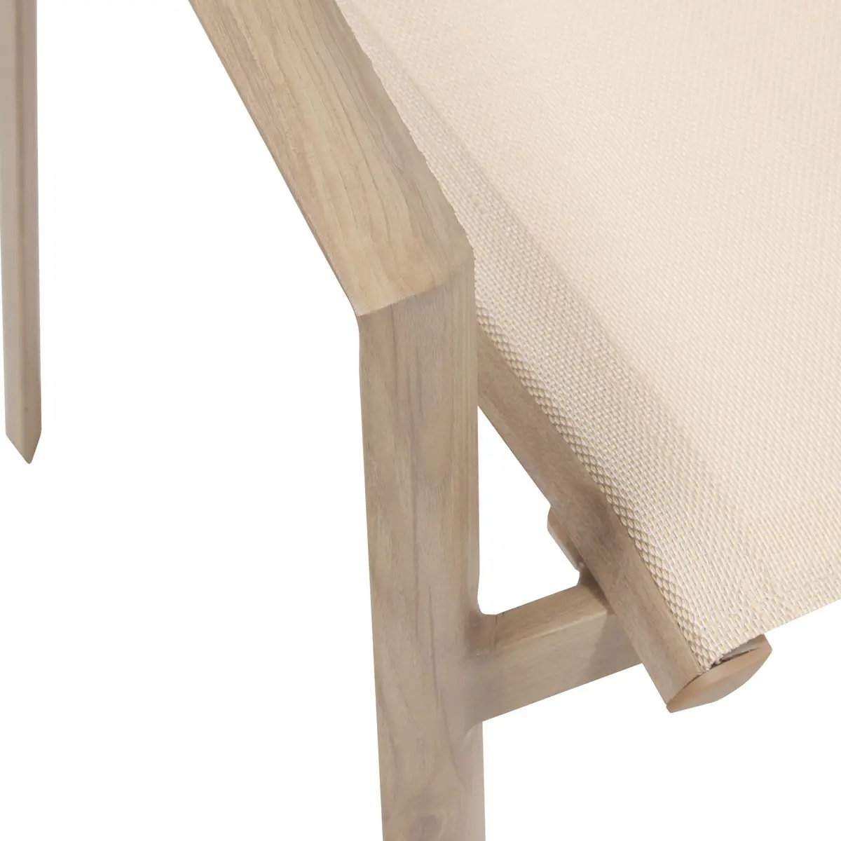 Fauteuil de jardin Axant beige lin/miel