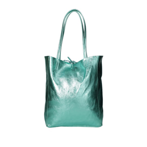 Borsa a mano da donna - Modello Íris - Vera Pelle - 40.0 x 36.0 x 11.0 cm