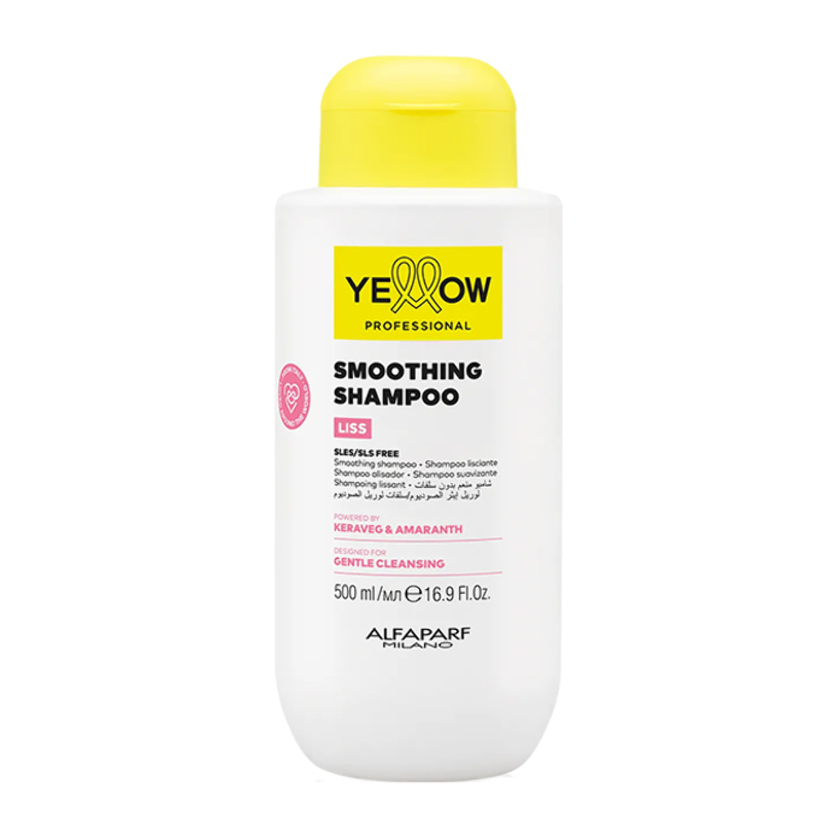 ALFAPARF Yellow Liss Smoothing Shampoo 500ml