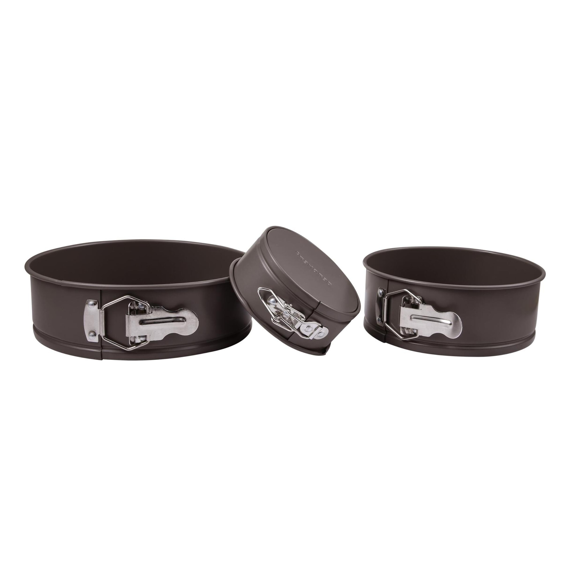 Set de 3 Moldes para tartas en Acero al carbono Baking LOVERS Bergner