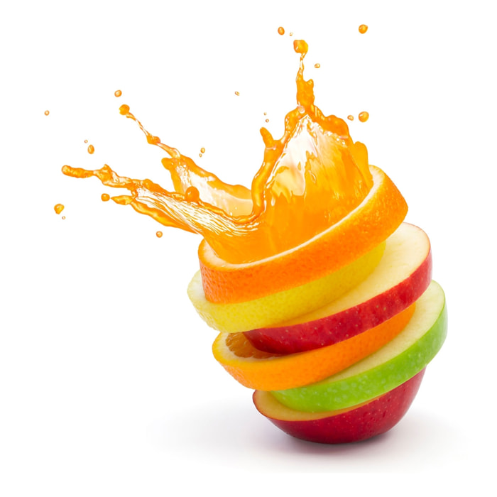 Tableau explosion de fruits Tableau plexiglas